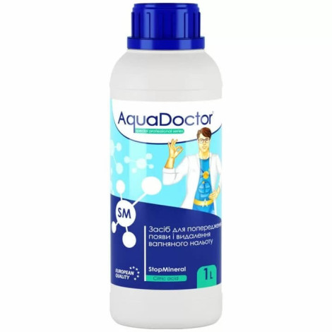 Засіб для зниження жорсткості AquaDoctor SM StopMineral 1 л фото