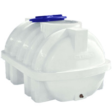 Емкость 1000 литров, горизонтальная с ребром фото