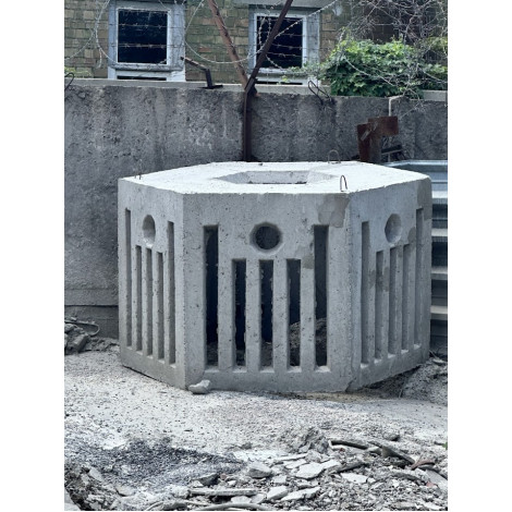 Дренажный бетонный модуль 1500 л   фото №9