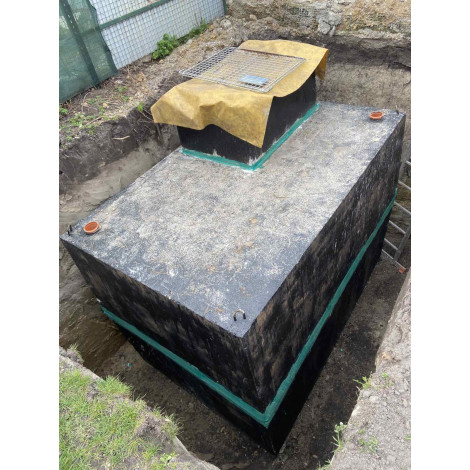 Погріб водонепроникний із гідробетону 10 м3 під ляду (ціна за ємність)  фото №3