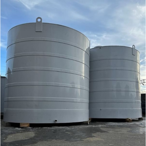 Пластиковый вертикальный пожарный резервуар 100000 л  фото №6