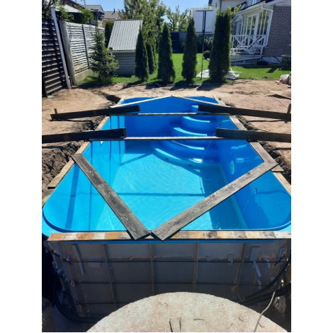 Басейн прямокутний 7500 л (2,5х2х1,5 м)  фото №26