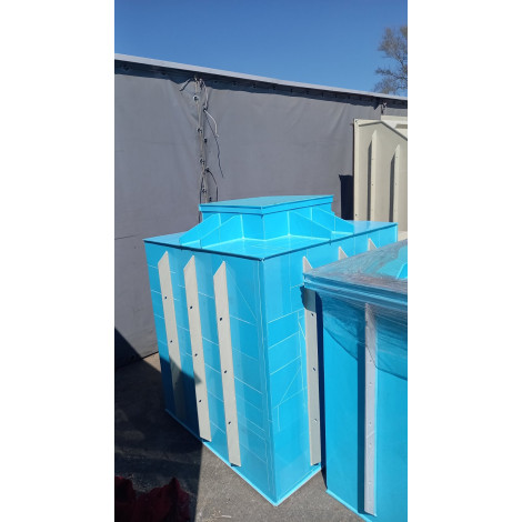 Приямок, бокс для розміщення обладнання (1х1х1,4 м)  фото №2