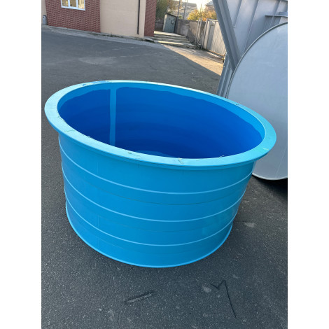 Бассейн круглый для разведения рыбы, раков, креветок 5х1 м  фото №20