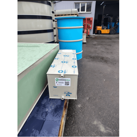 Бак из полипропилена для запаса воды Drink-COM-P 1300х400х400 мм  фото №4