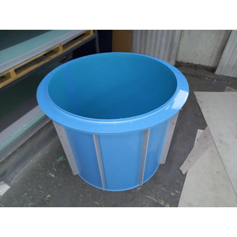 Купель круглая 2000 л (1,2х1,8 м)  фото №8