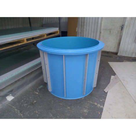 Купель круглая 2000 л (1,2х1,8 м)  фото №9