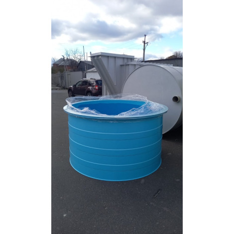 Купель круглая 2000 л (1,2х1,8 м)  фото №11