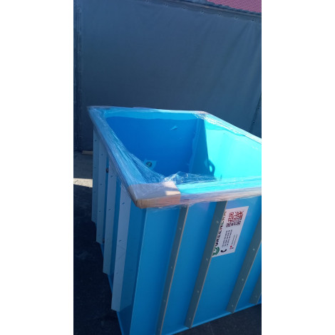 Купель прямоугольная 4000 л (2х1,5х1,5 м)  фото №27