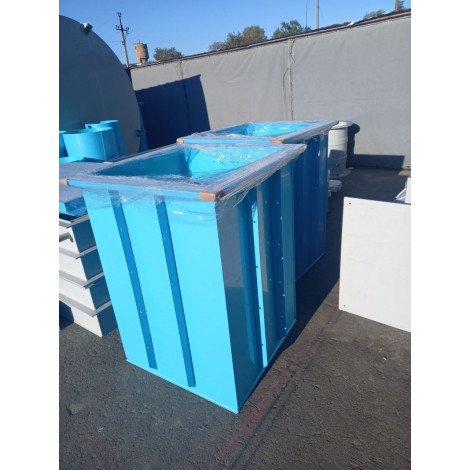 Купель прямоугольная 4000 л (2х1,5х1,5 м)  фото №34