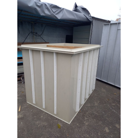 Купель прямоугольная 4000 л (2х1,5х1,5 м)  фото №28