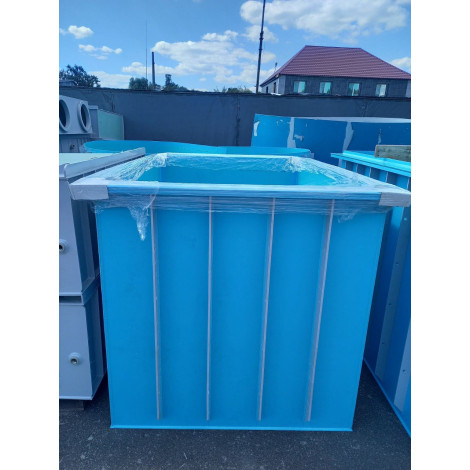 Купель прямоугольная 4000 л (2х1,5х1,5 м)  фото №31