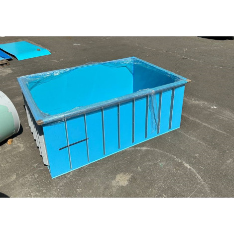 Купель прямоугольная 4000 л (2х1,5х1,5 м)  фото №20