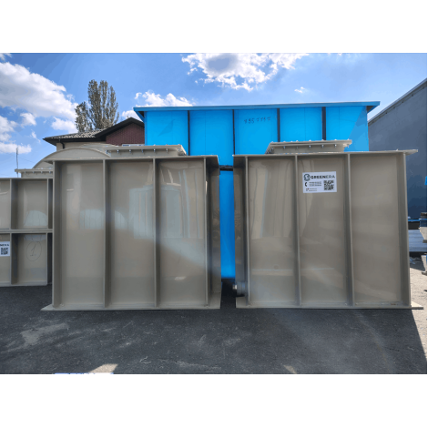 Емкость фекальная FEKA-COM-P 900х550х900 мм  фото №3
