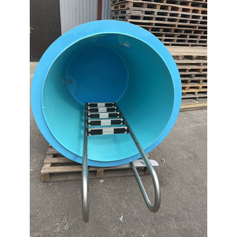 Купель круглая 2000 л (1,2х1,8 м)  фото №2