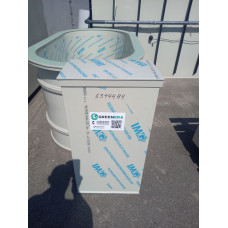 Бак для воды из полипропилена 150 литров (500х300х1000 мм) фото