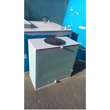 Бак для воды из полипропилена 500 литров (1000х500х1000 мм) фото