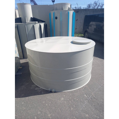 Емкость сварная полипропиленовая Drink-COM-V 3000 л для воды  фото №2