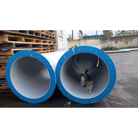 Емкость полипропиленовая сварная 1050х5800 мм  фото №2