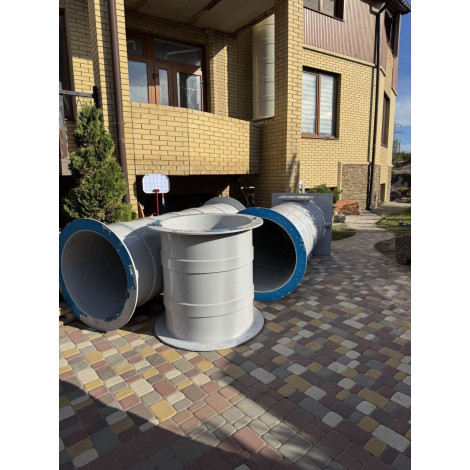 Емкость полипропиленовая сварная 1050х5800 мм  фото №4