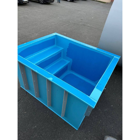 Купель прямоугольная 4000 л (2х1,5х1,5 м)  фото №47