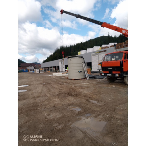 Станция повышения давления в корпусе из полипропилена 5650 л  фото №6