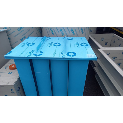 Крышка купели полипропиленовая 1600х1600 мм  фото №2