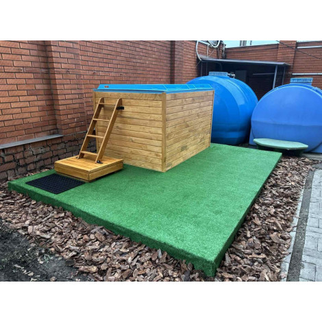 Крышка купели полипропиленовая 1600х1600 мм  фото №5