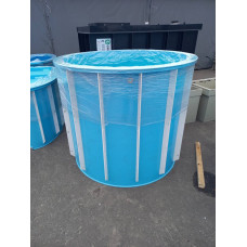 Купель круглая 2500 л (1,5х1,4 м) фото