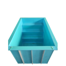 Купель прямоугольная 1930 л (1,6х1,1х1,1 м), дополнительно комплект с крышкой ( под заказ) фото