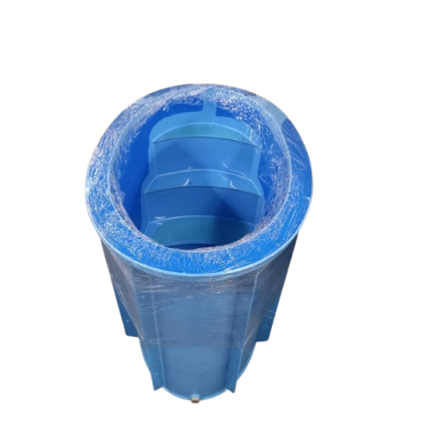 Купель овальная 1036 л (1,5х0,8х1,1 м), дополнительно комплект со ступенями (под заказ) фото