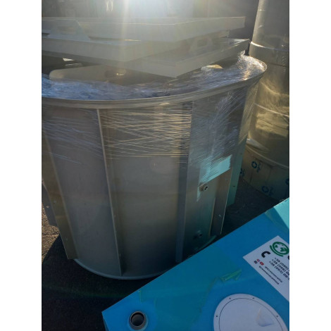 Купель овальная 1583 л (1,4х1,2х1,2 м) дополнительно комплект с крышкой (под заказ)  фото №2