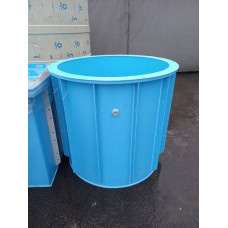 Купель круглая 1700 л (1,3х1,3 м) фото