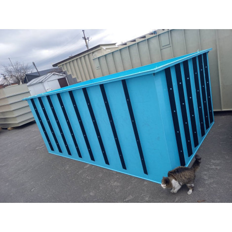 Басейн прямокутний для вирощування малька та товарної риби (5х2,5х0,8 м)  фото №6