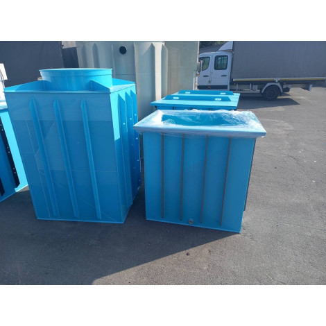 Купель прямоугольная 4000 л (2х1,5х1,5 м)  фото №46