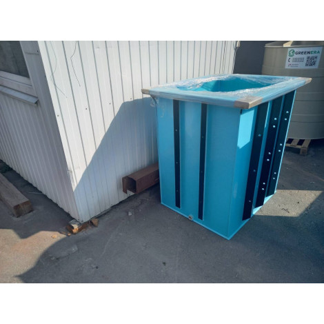 Купель прямоугольная 4000 л (2х1,5х1,5 м)  фото №45