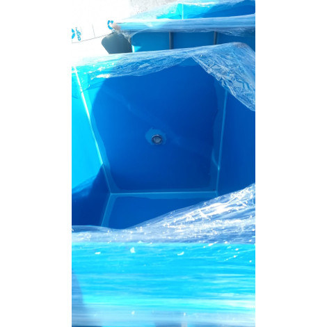 Купель прямоугольная 4000 л (2х1,5х1,5 м)  фото №52