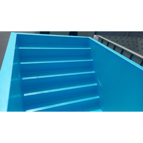 Купель прямоугольная 4000 л (2х1,5х1,5 м)  фото №42