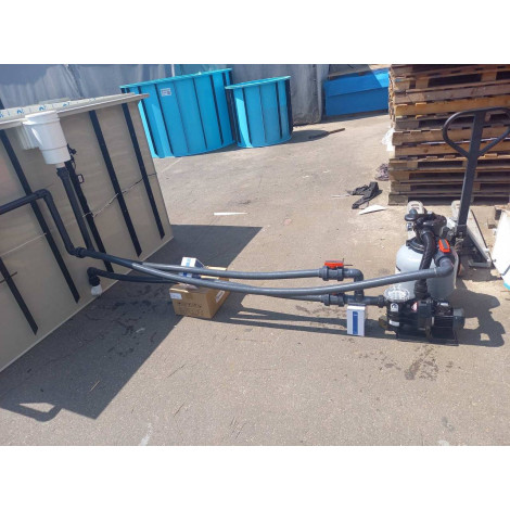 Купель прямоугольная 4000 л (2х1,5х1,5 м)  фото №40