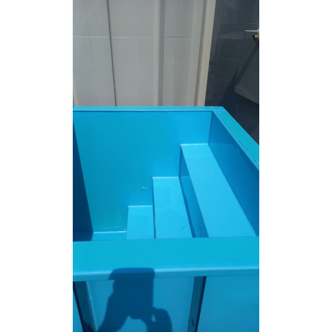 Купель прямоугольная 4000 л (2х1,5х1,5 м)  фото №57