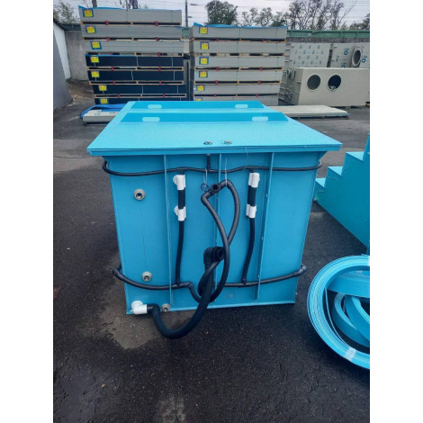 Купель прямоугольная 4000 л (2х1,5х1,5 м)  фото №61