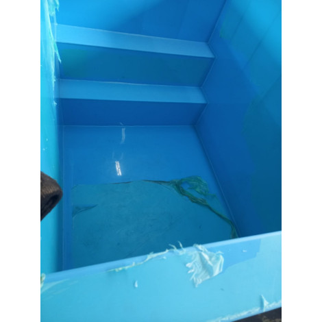 Купель прямоугольная 4000 л (2х1,5х1,5 м)  фото №62