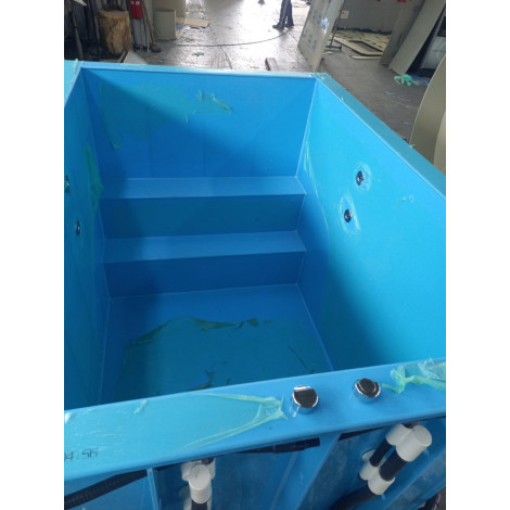 Купель прямоугольная 4000 л (2х1,5х1,5 м)  фото №63