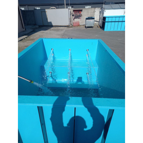 Купель прямоугольная 4000 л (2х1,5х1,5 м)  фото №66