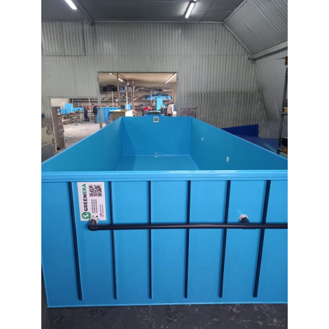 Купель прямоугольная 4000 л (2х1,5х1,5 м)  фото №15