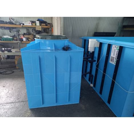 Купель прямоугольная 4000 л (2х1,5х1,5 м)  фото №14