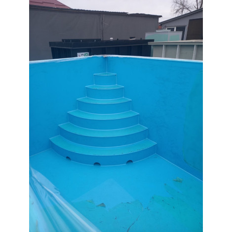 Купель прямоугольная 4000 л (2х1,5х1,5 м)  фото №19