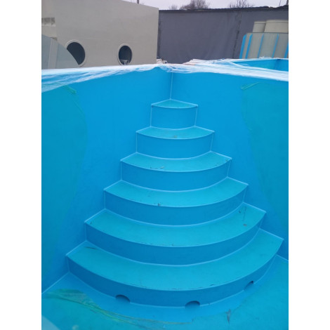 Купель прямоугольная 4000 л (2х1,5х1,5 м)  фото №9