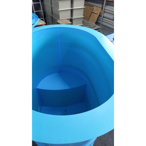 Купель овальная 2123 л (1,6х1,3х1,3 м)  фото №14