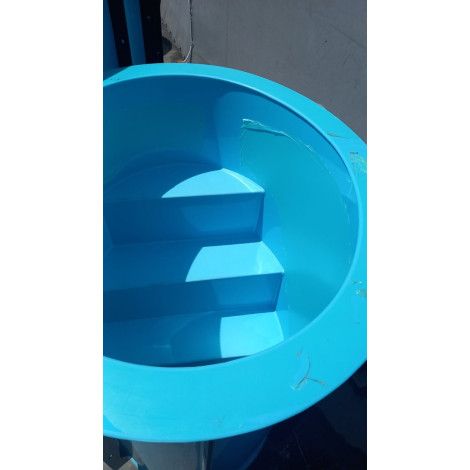 Купель овальная 2123 л (1,6х1,3х1,3 м)  фото №3